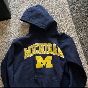 University of Michigan sweatshirt